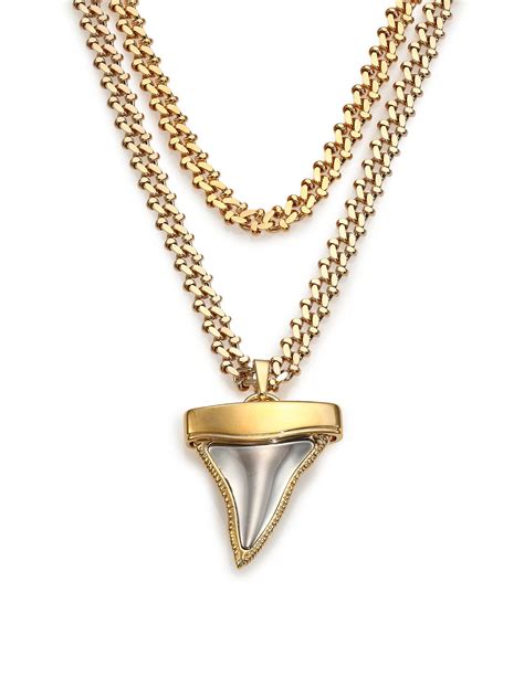 givenchy shark tooth necklace buy|null .